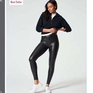 Spanx Faux Leather Leggings